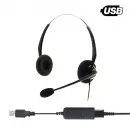 VoIP Entry Level Binaural Noise Cancelling USB Headset